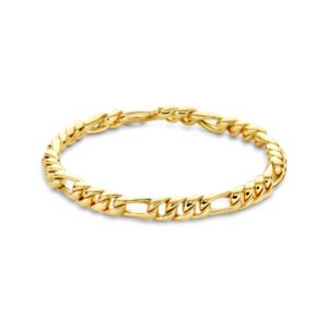 armband figaro 6,0 mm 19 cm