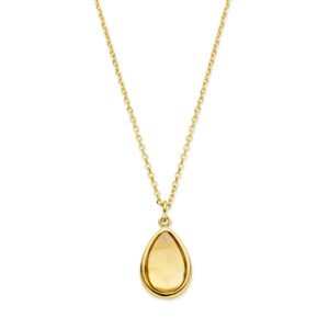 collier citrien 41 - 43 - 45 cm