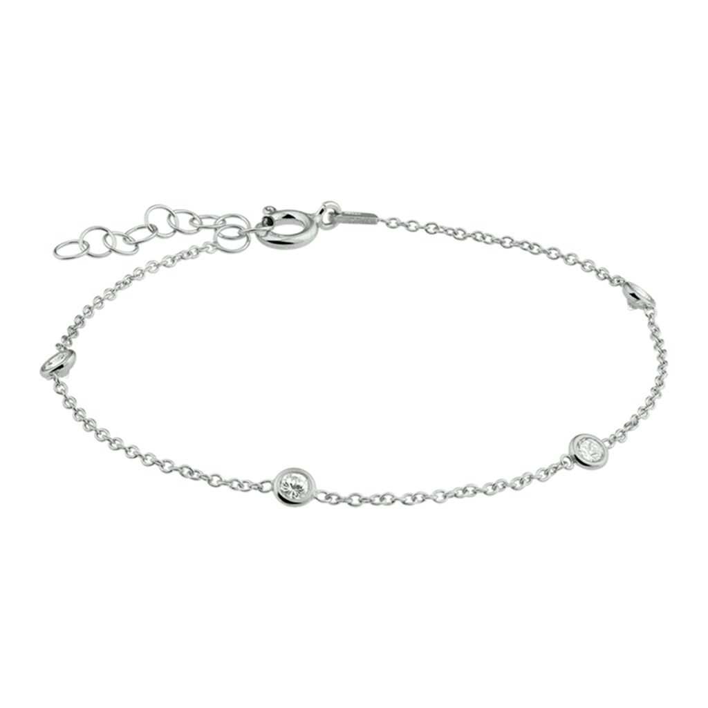 armband zirkonia 17 + 2,5 cm
