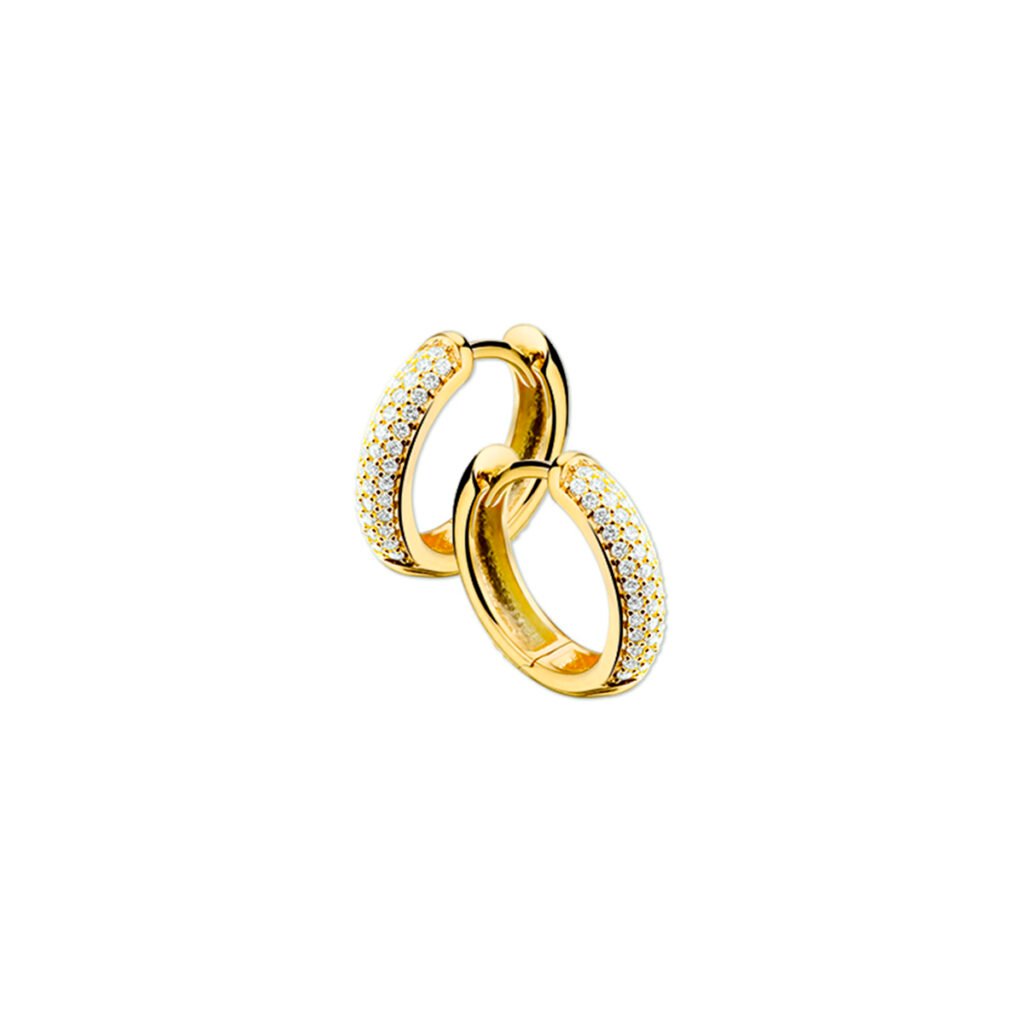 klapoorringen diamant 0.25ct (2x0.125ct) h si