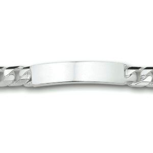 graveerarmband gourmette plaat 9 mm