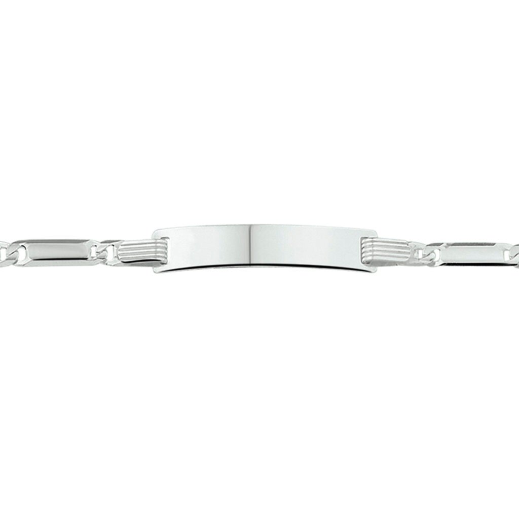 graveerarmband anker plaat 5,0 mm 14-16 cm