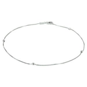 enkelbandje bolletjes 2,5 mm 24 - 26 cm