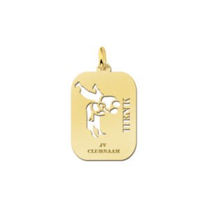 Names4ever Judo Sporthanger in Goud GSB06