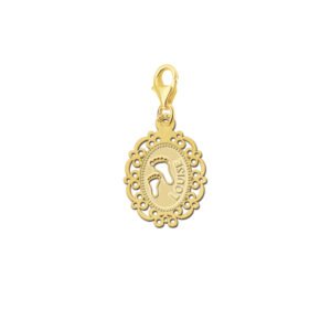 Names4ever Gouden Baby Bedel met Naam