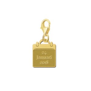 Gouden Bedel Baby Kalender van Names4ever