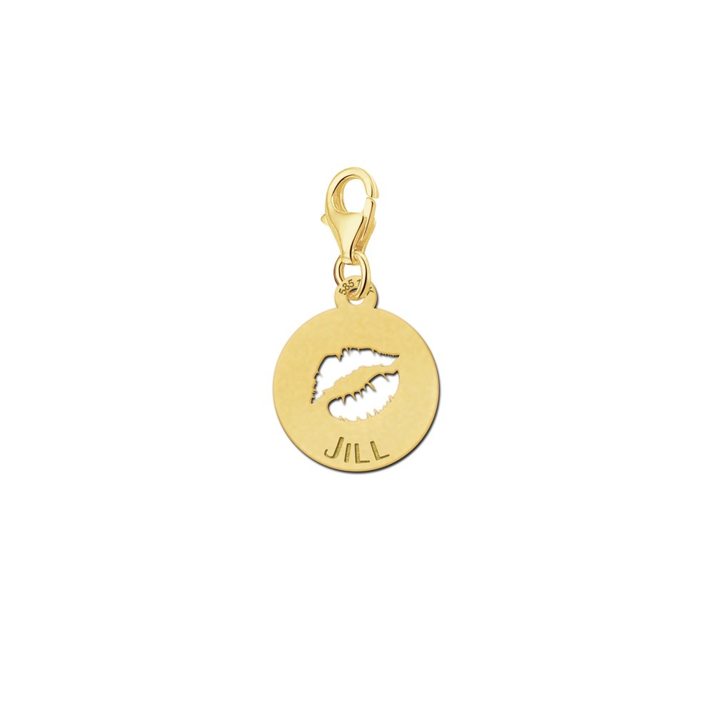 Names4ever Gouden Lips Bedel met Naam