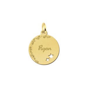 Gouden hangertje met je naam