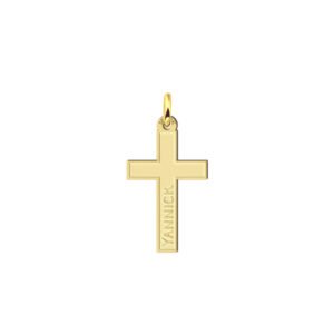 Names4ever Heilige Communie Gouden Kruishanger