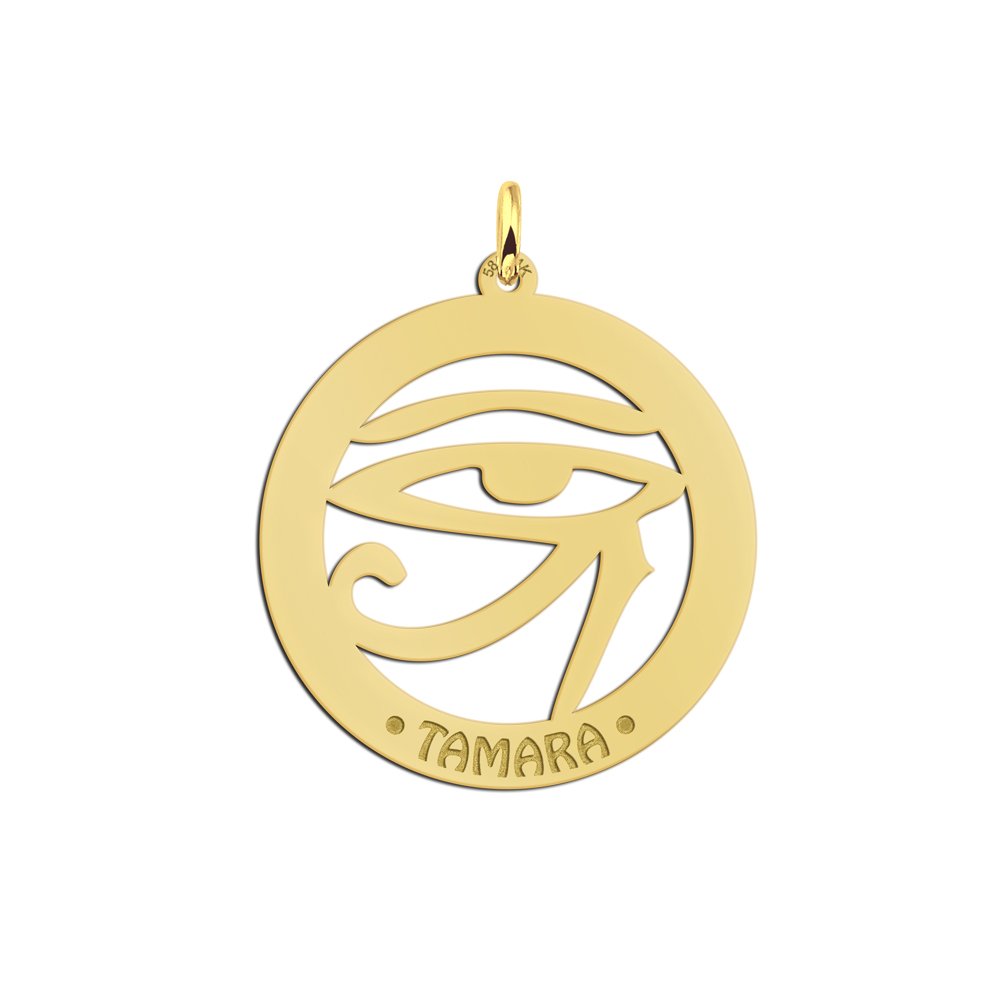 Gouden naamhanger Horus - Names4ever