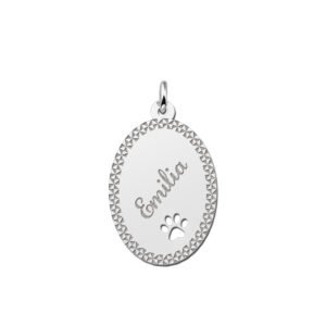 Hanger graveren met de naam van je hond - Names4ever