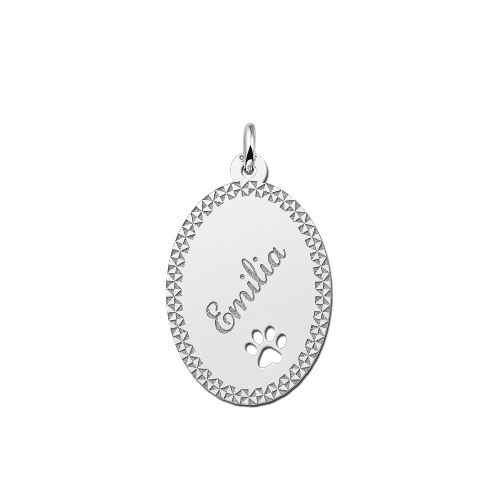 Hanger graveren met de naam van je hond - Names4ever
