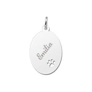 Hanger met de naam van je hondje graveren. - Names4ever