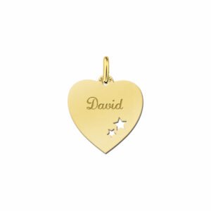 Hart cadeau met ster - Names4ever