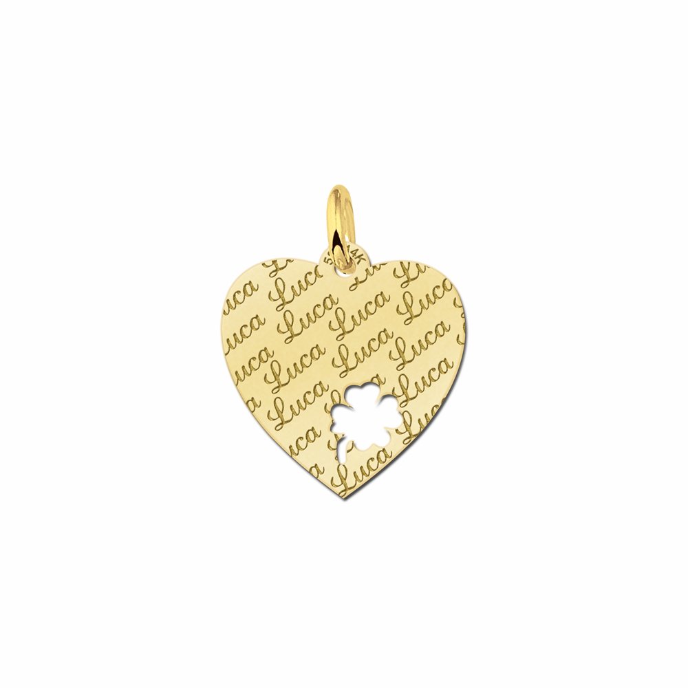 Hart sieraden met naamgravure - Names4ever