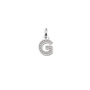Names4ever Initiaal Hanger van Zilver