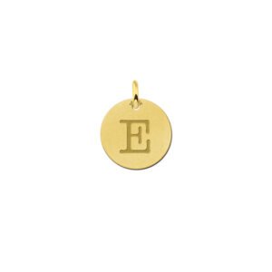 Names4ever Ronde Letter Hanger van Goud