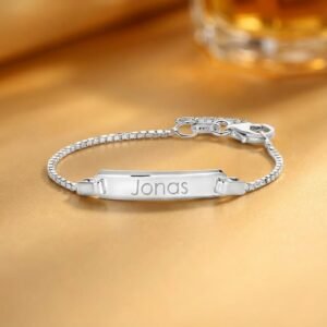 Baby armband van zilver – Names4ever warm