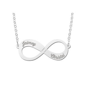 Names4ever Infinity Hanger Twee Namen