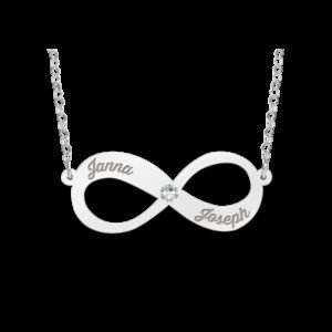 Names4ever Infinity Hanger Zirkonia Namen