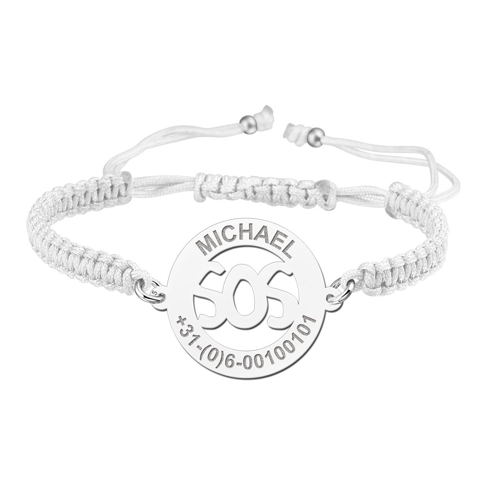 SOS Naamplaat Kinderarmbandje > Names4ever