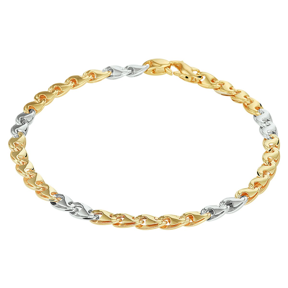 Heren armbanden witgoud