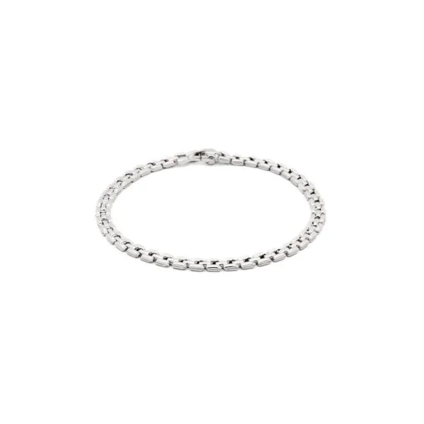 Schakelarmband zilver