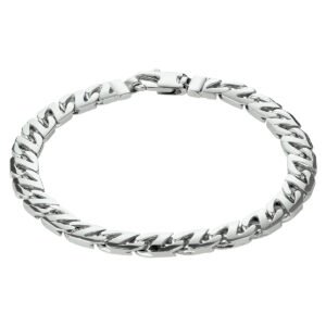 Armband Gourmette | 20 cm of 21 cm | 925 Zilver