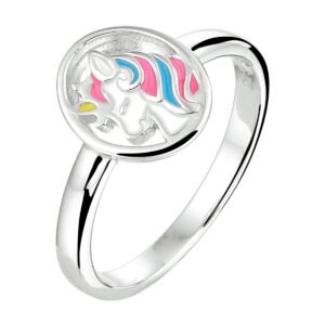 Kinderring met Eenhoorn | 925 Sterling Zilver