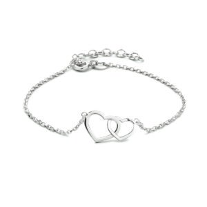 Hartjes armband | 925 sterling | Zilver