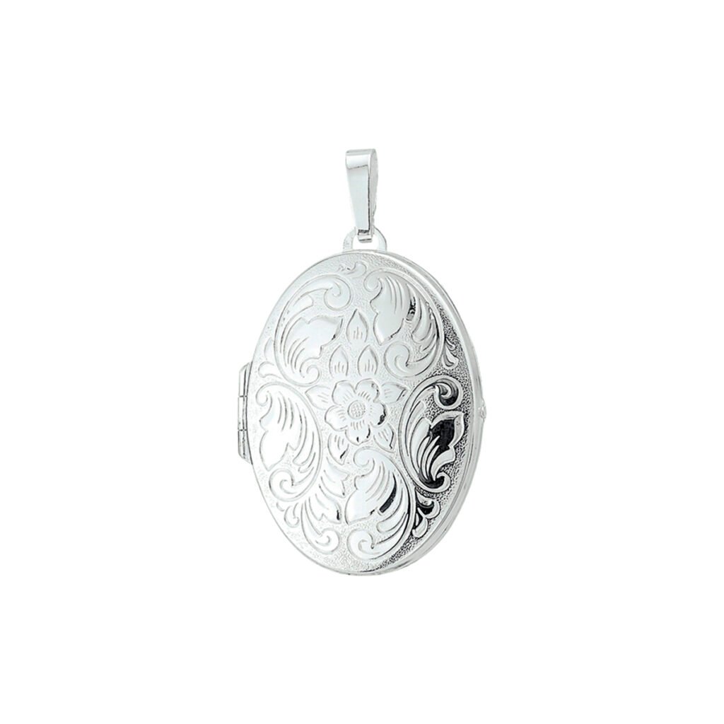 Medaillon met foto | 925 sterling | Gepolijst Zilver