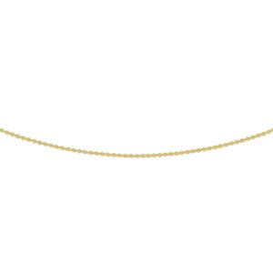 Gouden Anker Collier Plat | 41 - 43 - 45 cm | 14 Karaat Goud