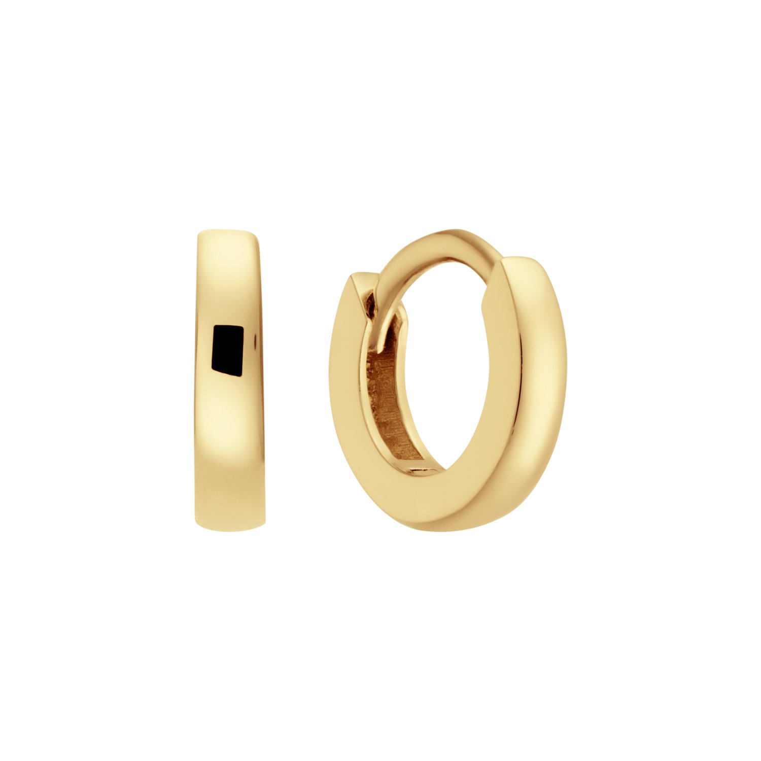 Allecto- Open springringen - 18K verguld - Doe-het-zelf
