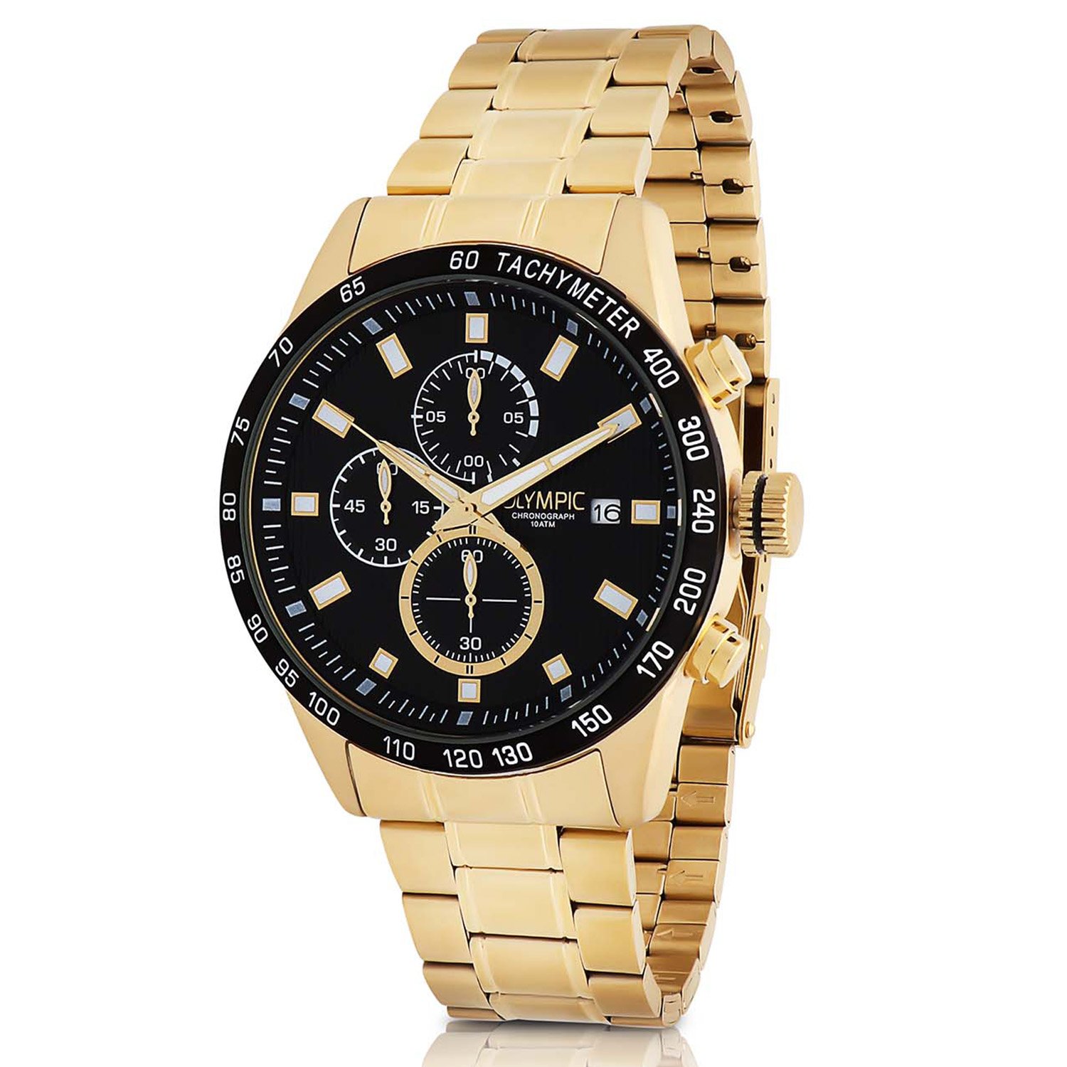 Olympic OL72HDD009 MAX Horloge Heren Staal 44mm - Juwelier It's