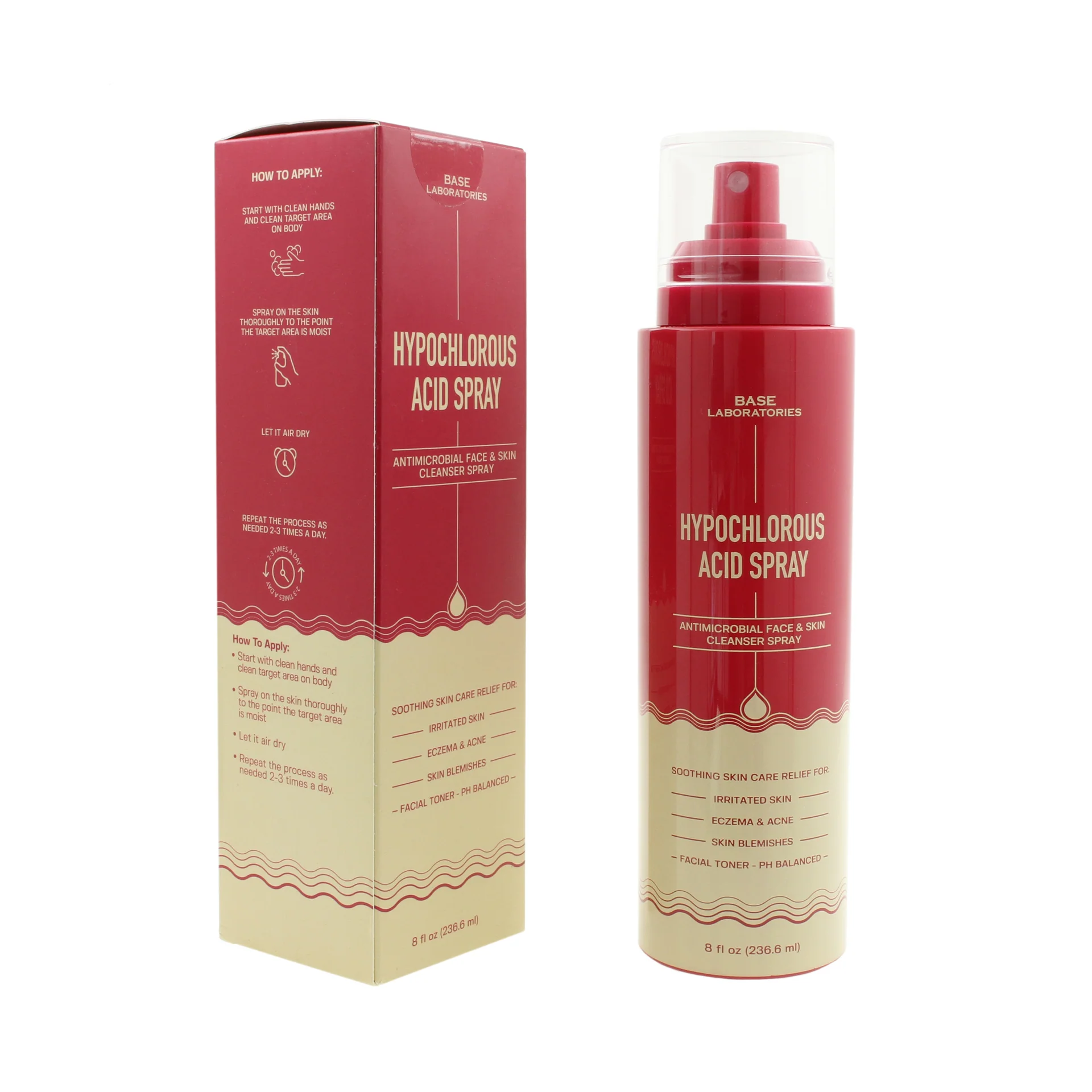 Base Laboratories Hypochlorous Acid Spray
