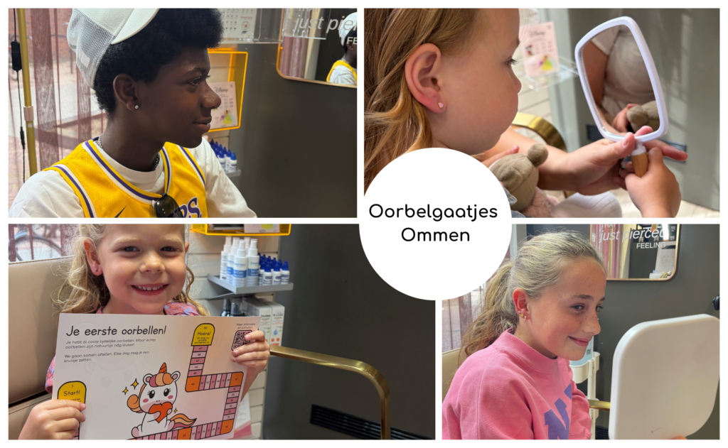 Oorbelgaatjes schieten Ommen Oorbelgaatjes laten schieten in Ommen