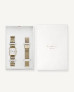 Rosefield Boxy + extra horlogeband cadeauset | QWGTG-X223 – productfoto