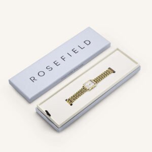 Rosefield Octagon XS horloge – goudkleurig – productfoto 5