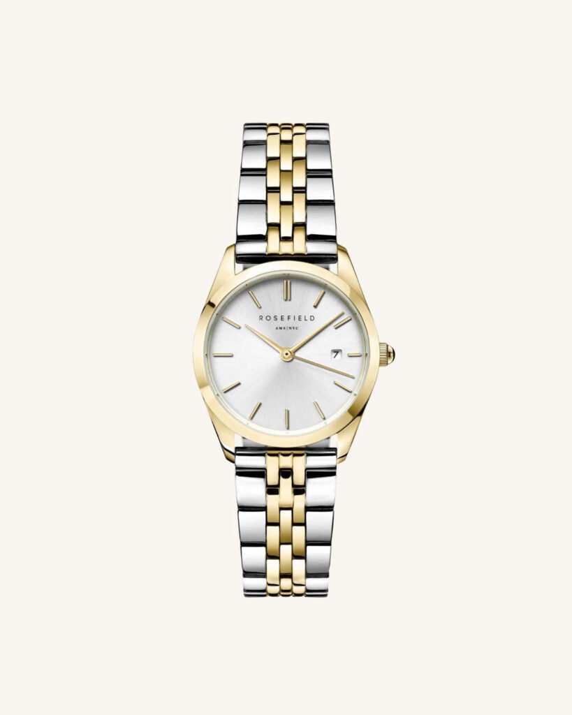 Rosefield Ace XS Duotone horloge – bicolor / goudkleurig / zilverkleurig – productfoto 1