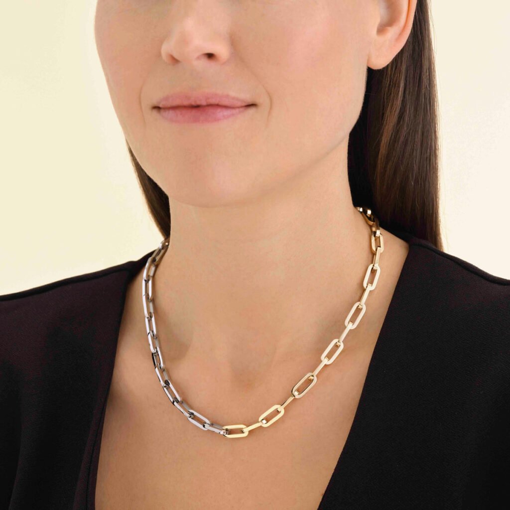 Rosefield Duotone Chain ketting – productfoto 2