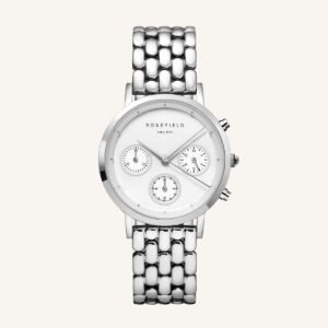 Rosefield Gabby horloge – zilverkleurig – productfoto 1