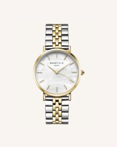 Rosefield Upper East Side Duotone horloge – bicolor / goudkleurig / zilverkleurig – productfoto 1