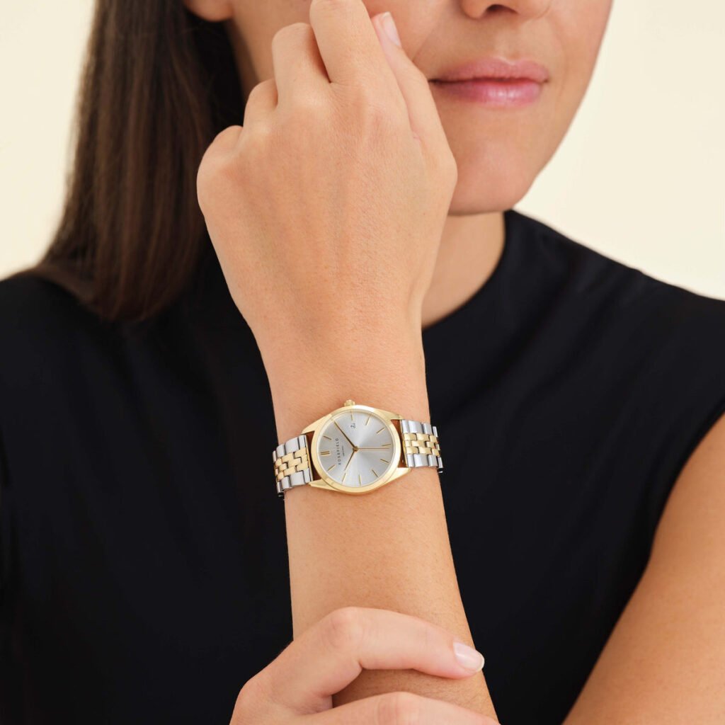 Rosefield Ace XS Duotone horloge – bicolor / goudkleurig / zilverkleurig – productfoto 2