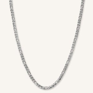 Rosefield Figaro ketting – zilverkleurig – productfoto 1