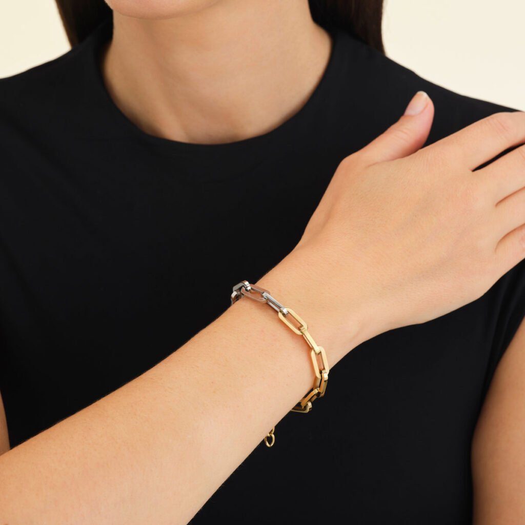 Rosefield Duotone Chain armband – productfoto 2