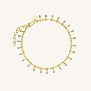 Rosefield Green Drip armband – goudkleurig / zilverkleurig – productfoto 1