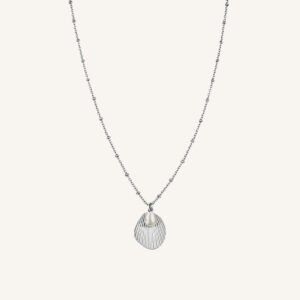 Rosefield Shell and pearl necklace – goudkleurig / zilverkleurig – productfoto 2