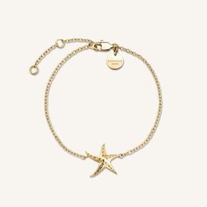 Rosefield Seastar armband – goudkleurig / zilverkleurig – productfoto 1