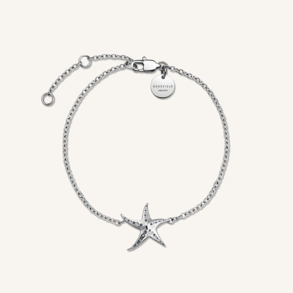 Rosefield Seastar armband – goudkleurig / zilverkleurig – productfoto 2
