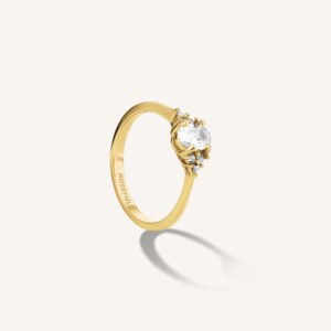 Rosefield Vintage ring – goudkleurig – productfoto 1